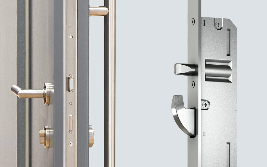 High Security Hardware Entrance Lever Mortice Door-Handle Lock